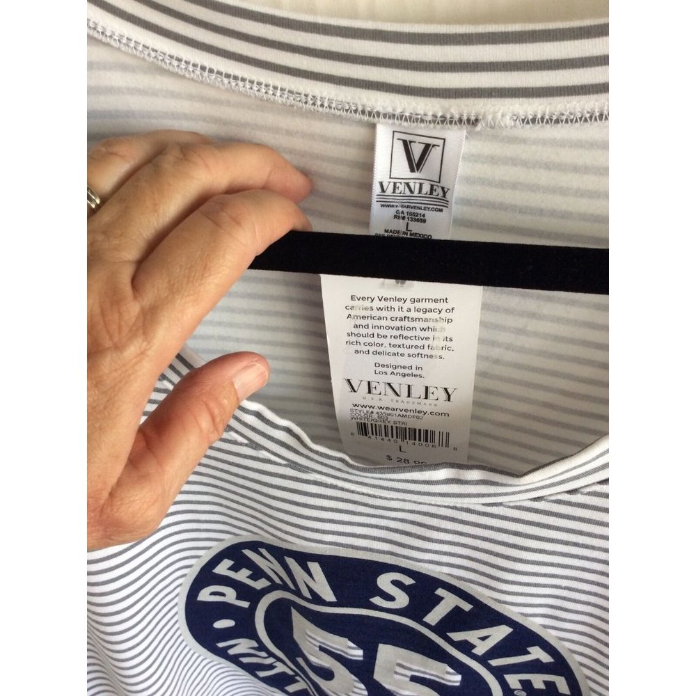 NWT Penn State Nittany Lions, Womens Top, Size L, Very Attractive Top - Picture 3 of 8